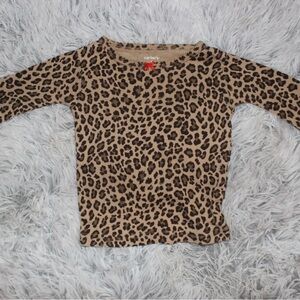 Carters Cheetah Print Top
